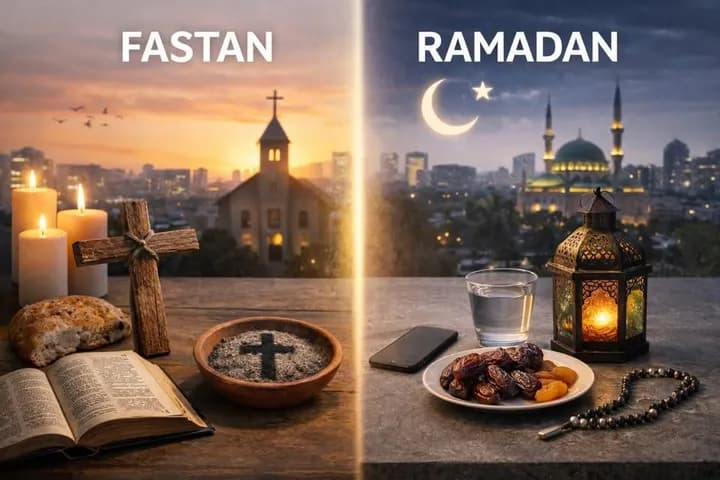 Den kristna fastan och Ramadan börjar idag den 18 februari 2026